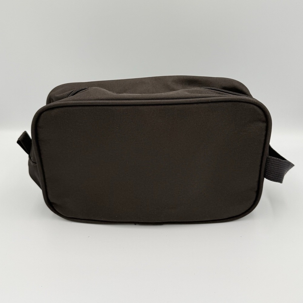 Every Man Jack Brown Toiletry Travel Bag Toiletries Pouch Dopp Kit - Picture 2 of 4